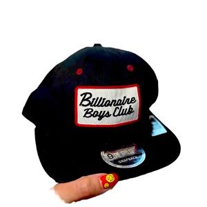 Billion Boys Club 9Fifty Black Snapback Cap New Era